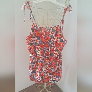 NWOT- Cottagecore Shein Women's Floral Romper, Size XXL.